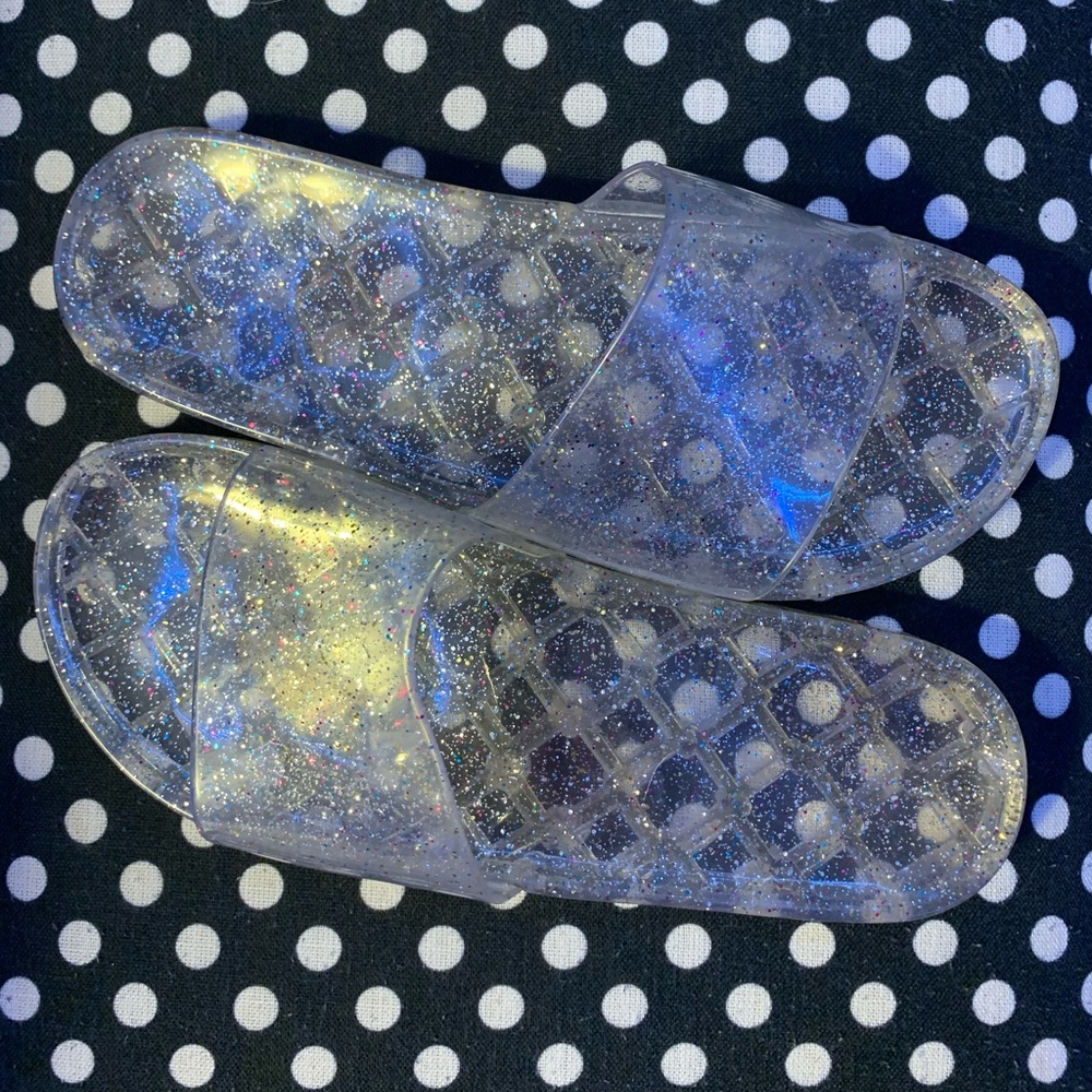Glitter Jelly Slides